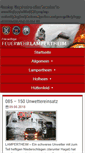 Mobile Screenshot of feuerwehr-lampertheim.de